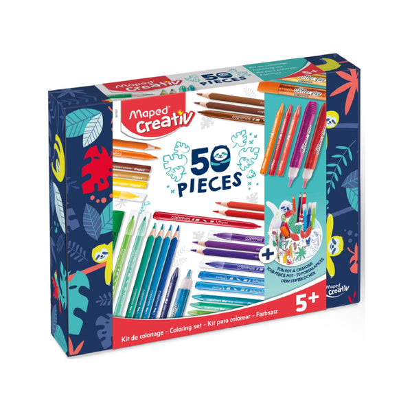 Set para colorear 50 piezas