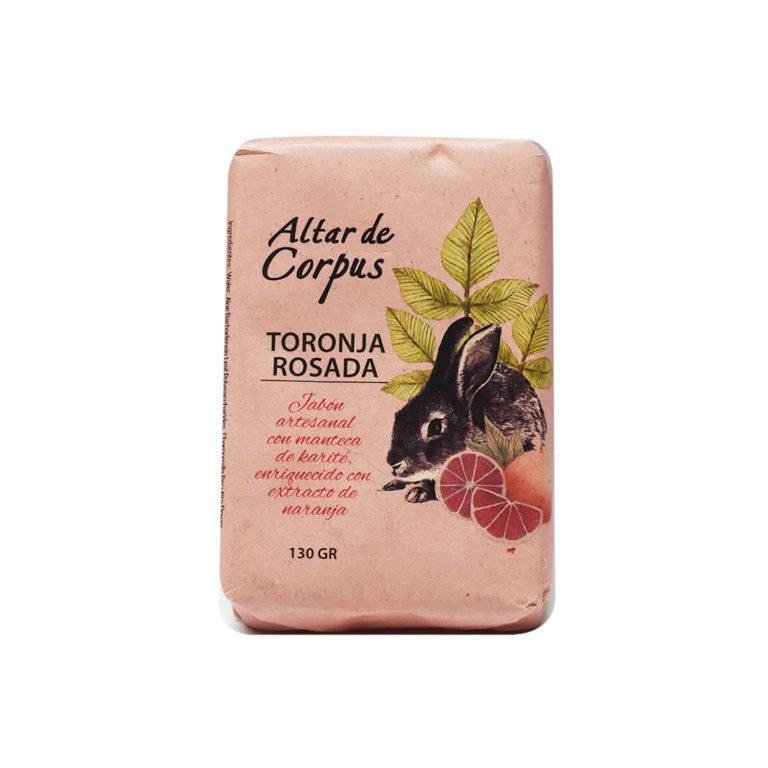 Jabón Artesanal Toronja Rosada Casa Viva