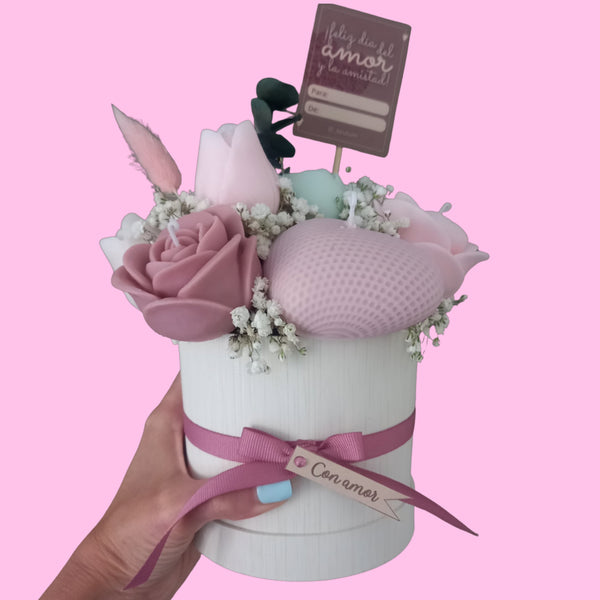 Bouquet Amor y Amistad Blanco