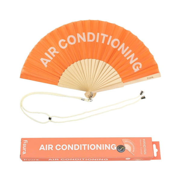 Abanico Air Conditioning Naranja