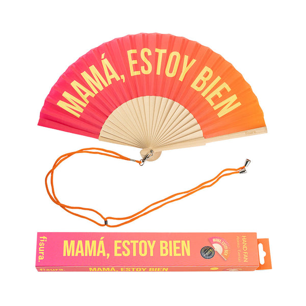 Abanico "Mamá, estoy bien" Degradado (PREVENTA)