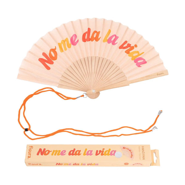 Abanico "No me da la vida"