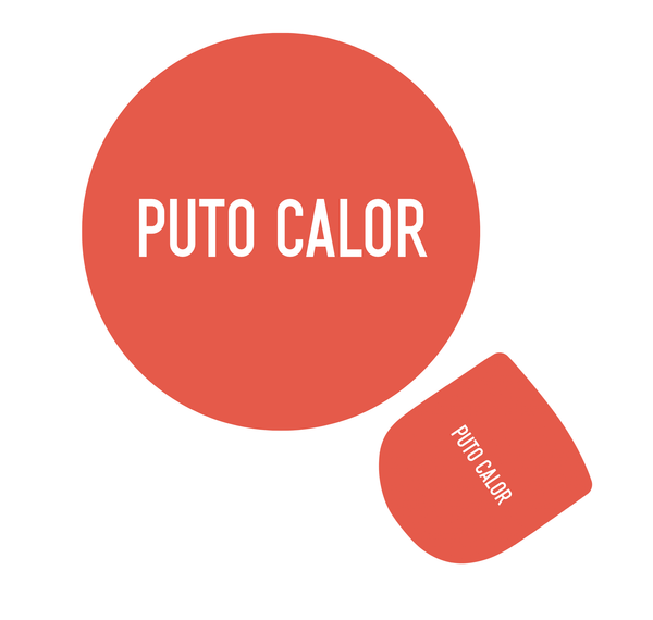 Abanico Plegable "Puto Calor"