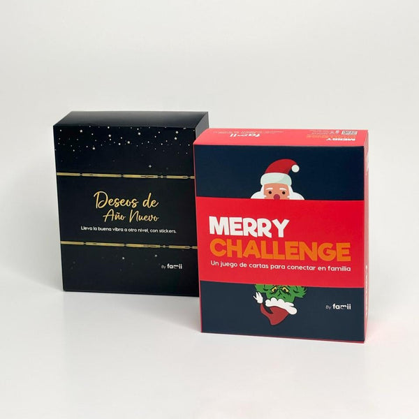 Combo navidad: Merry Challenge y Deseos de Año Nuevo