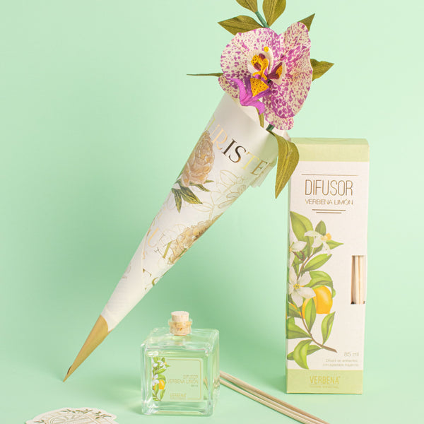 Kit Bouquet Orquídea + Difusor de Aroma