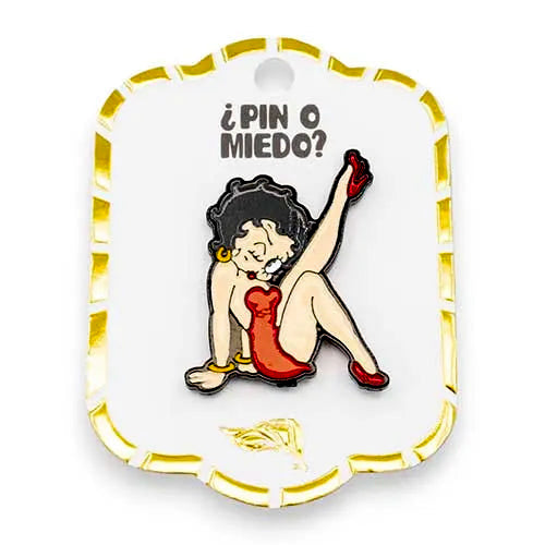 Pin Metálico Betty Boop