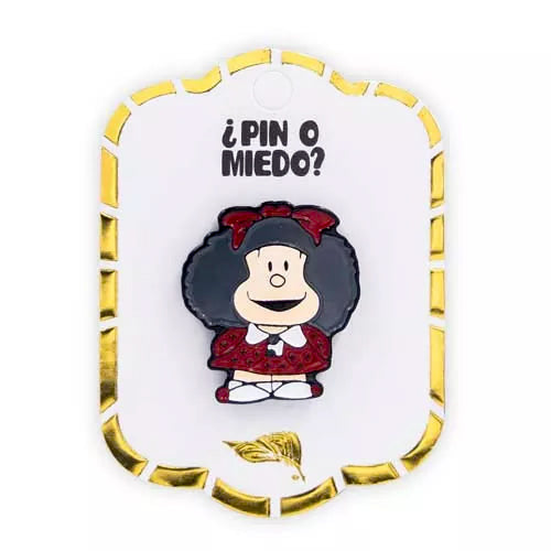 Pin Metálico Mafalda