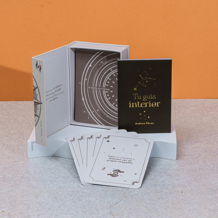 Baraja De Cartas De Oráculo De Sabiduría Interior - 49 Cartas, Para Meditación, Reflexión Y Juego Intuitivo | Regalo Espiritual, Crecimiento Personal
