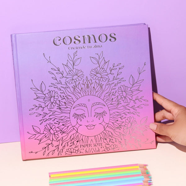 Cosmos libro para colorear