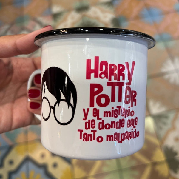 Pocillo Peltre Harry Potter