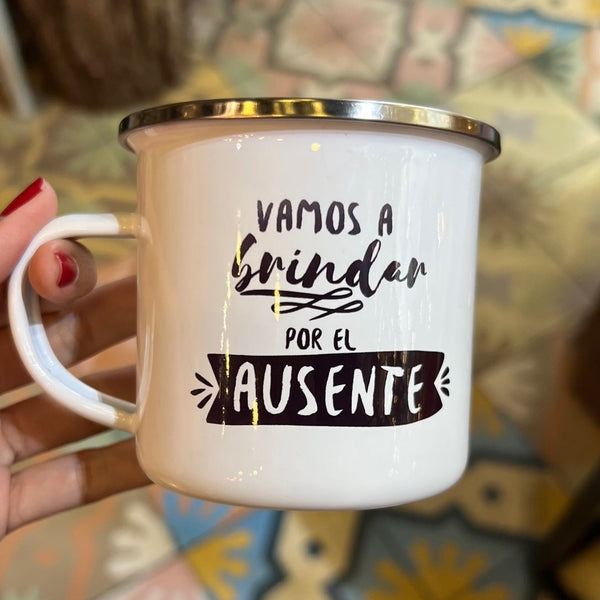 Pocillo Peltre Ausente