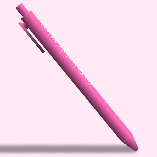 Magic Pen Pink - This Princess saves herself