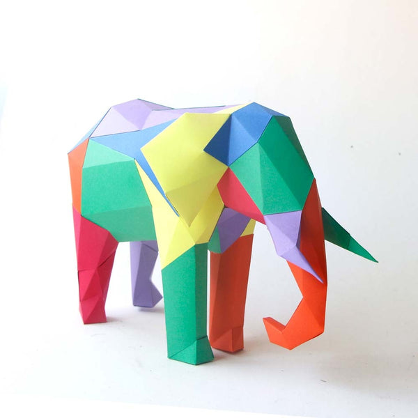 Rompecabezas 3D Elefante Mesa