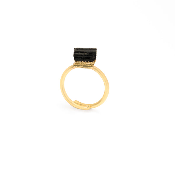 Anillo Turmalina Negra